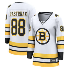 David Pastrnak Boston Bruins Fanatics Women's Away Breakaway Player Jersey Discount