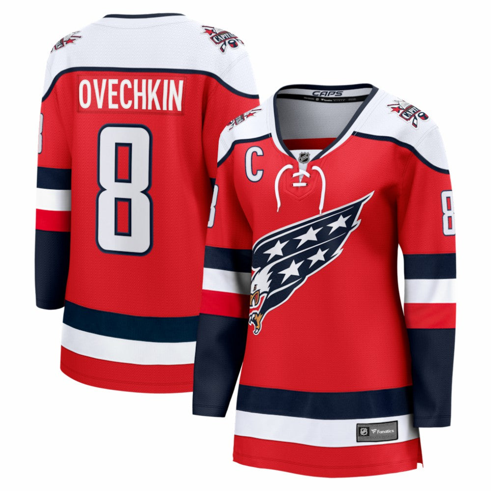 Alexander Ovechkin Washington Capitals Fanatics Women's Alternate Breakaway Player Jersey For Sale