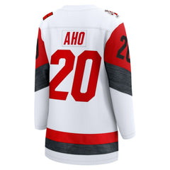 Sebastian Aho Carolina Hurricanes Fanatics Women's Away Breakaway Jersey For Sale