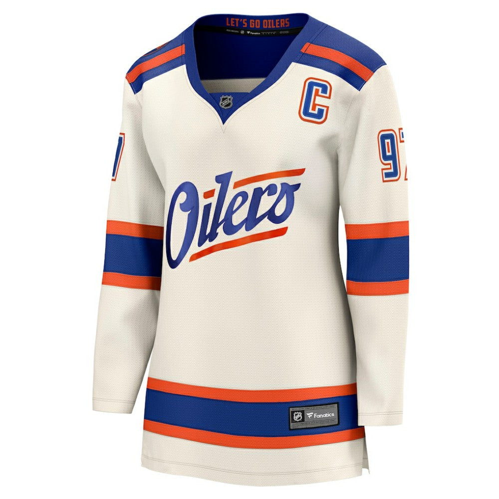 Connor McDavid Edmonton Oilers Fanatics Women's Alternate Breakaway Jersey Outlet