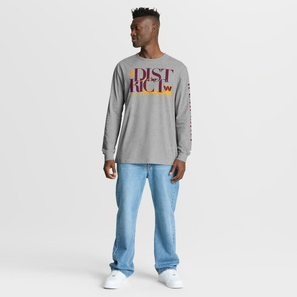 Washington Commanders Fanatics Hometown Sweep Legacy Long Sleeve T-Shirt