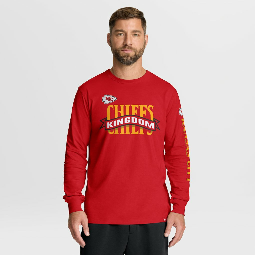 Kansas City Chiefs Fanatics Hometown Sweep Legacy Long Sleeve T-Shirt
