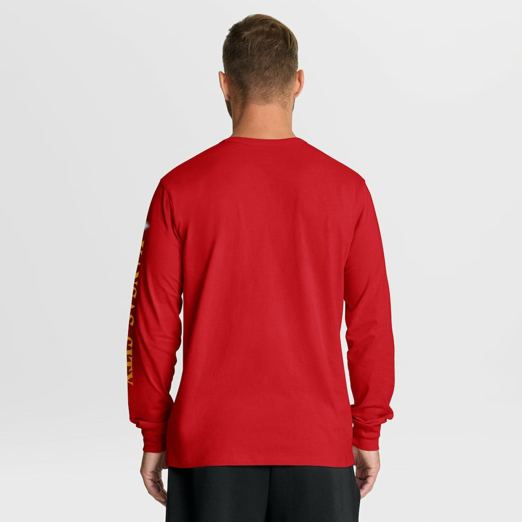 Kansas City Chiefs Fanatics Hometown Sweep Legacy Long Sleeve T-Shirt