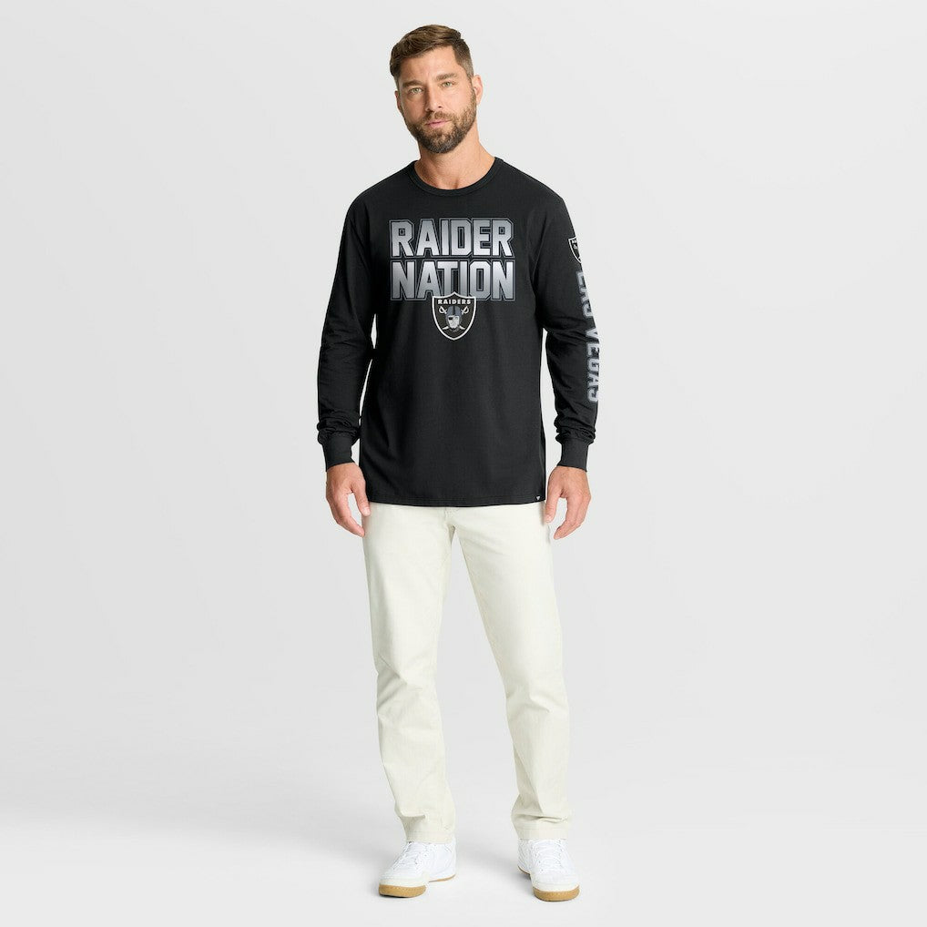 Las Vegas Raiders Fanatics Hometown Sweep Legacy Long Sleeve T-Shirt