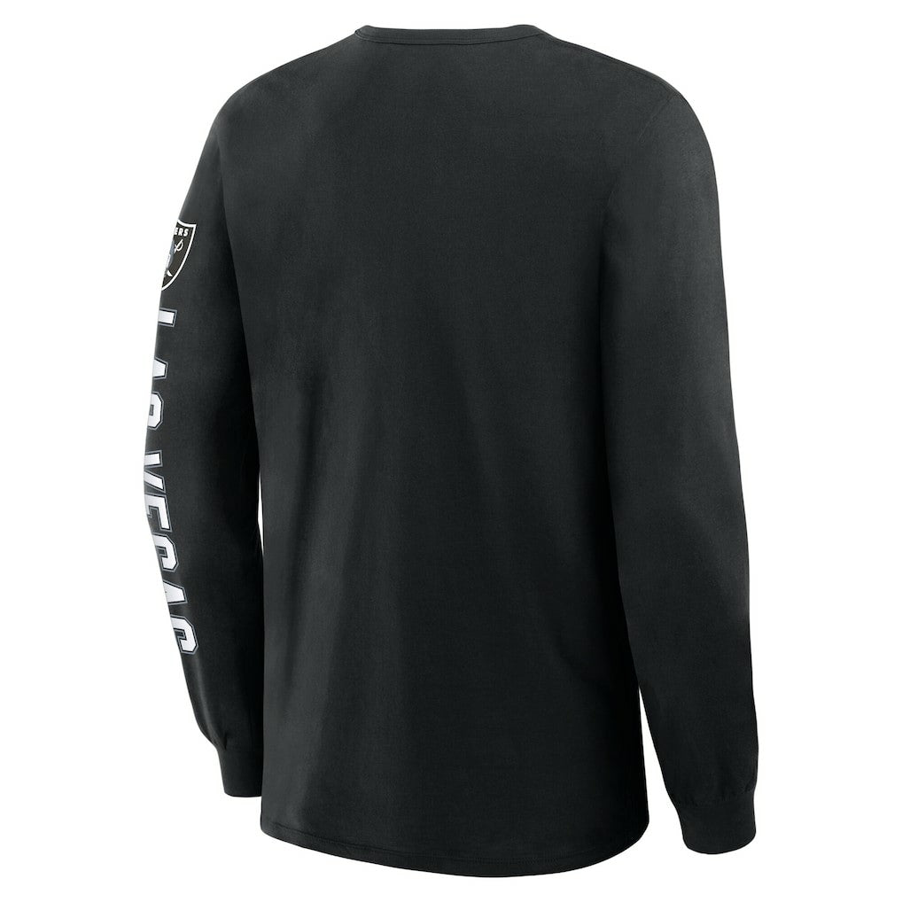 Las Vegas Raiders Fanatics Hometown Sweep Legacy Long Sleeve T-Shirt