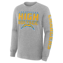 Los Angeles Chargers Fanatics Hometown Sweep Legacy Long Sleeve T-Shirt
