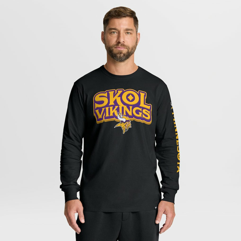 Minnesota Vikings Fanatics Hometown Sweep Legacy Long Sleeve T-Shirt