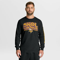 Minnesota Vikings Fanatics Hometown Sweep Legacy Long Sleeve T-Shirt