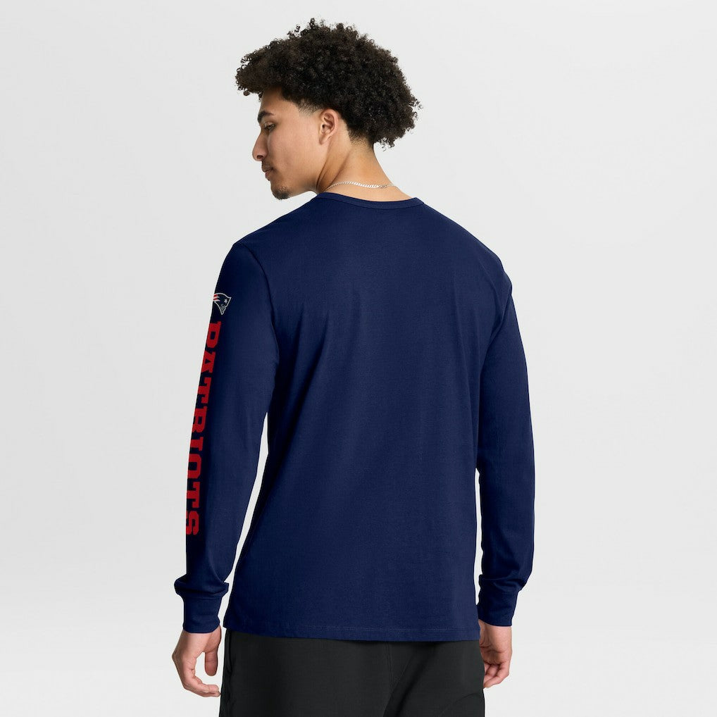 New England Patriots Fanatics Hometown Sweep Legacy Long Sleeve T-Shirt