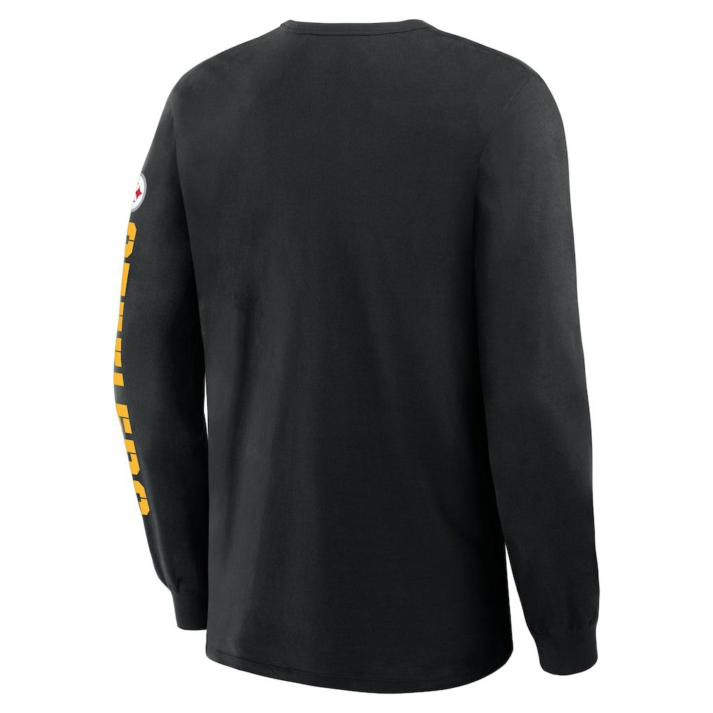 Pittsburgh Steelers Fanatics Hometown Sweep Legacy Long Sleeve T-Shirt