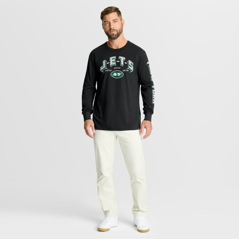 New York Jets Fanatics Hometown Sweep Legacy Long Sleeve T-Shirt