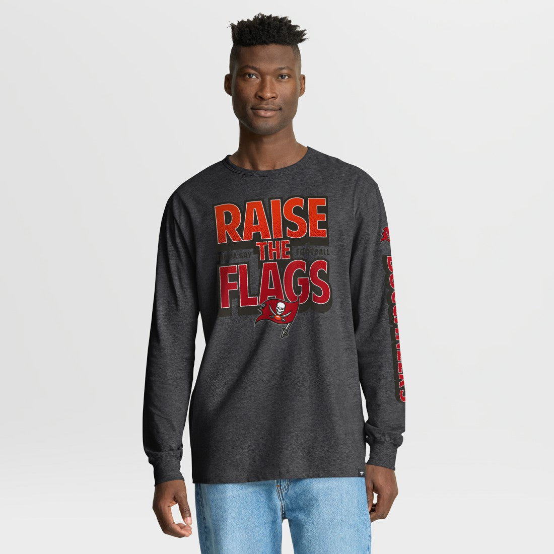 Tampa Bay Buccaneers Fanatics Hometown Sweep Legacy Long Sleeve T-Shirt