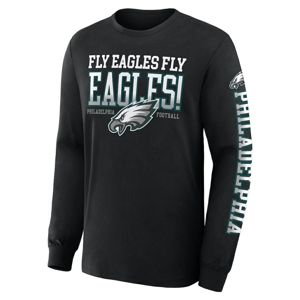 Philadelphia Eagles Fanatics Hometown Sweep Legacy Long Sleeve T-Shirt