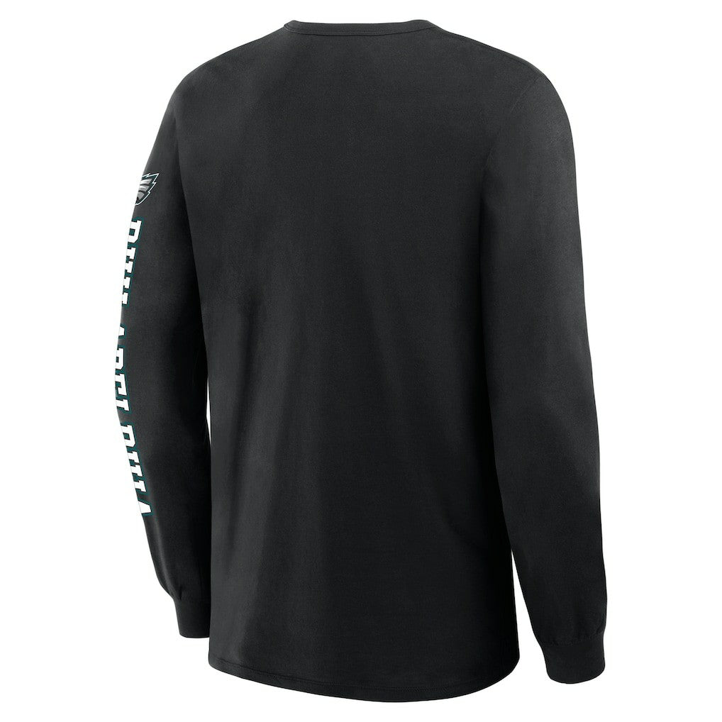 Philadelphia Eagles Fanatics Hometown Sweep Legacy Long Sleeve T-Shirt