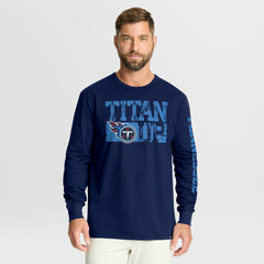 Tennessee Titans Fanatics Hometown Sweep Legacy Long Sleeve T-Shirt