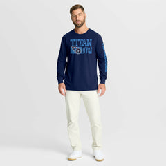 Tennessee Titans Fanatics Hometown Sweep Legacy Long Sleeve T-Shirt