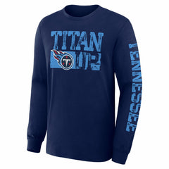 Tennessee Titans Fanatics Hometown Sweep Legacy Long Sleeve T-Shirt
