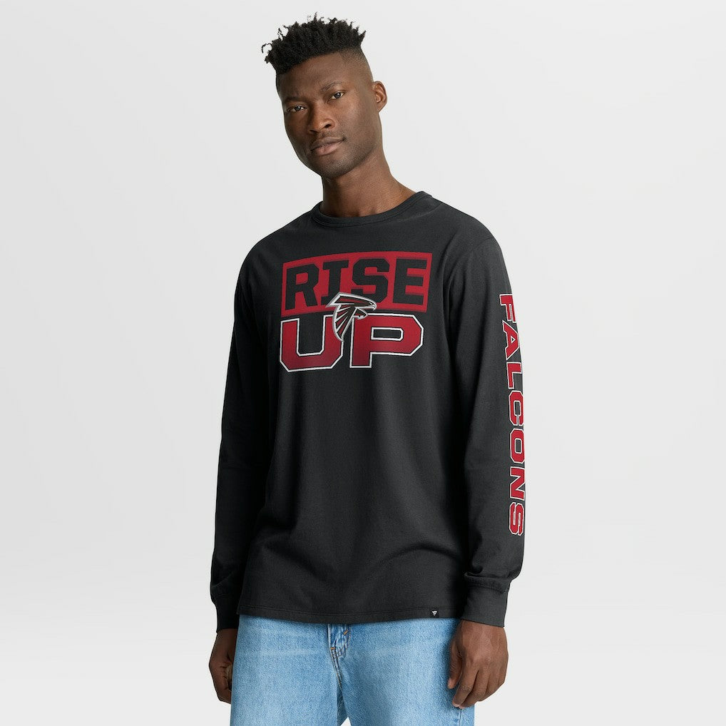 Atlanta Falcons Fanatics Hometown Sweep Legacy Long Sleeve T-Shirt