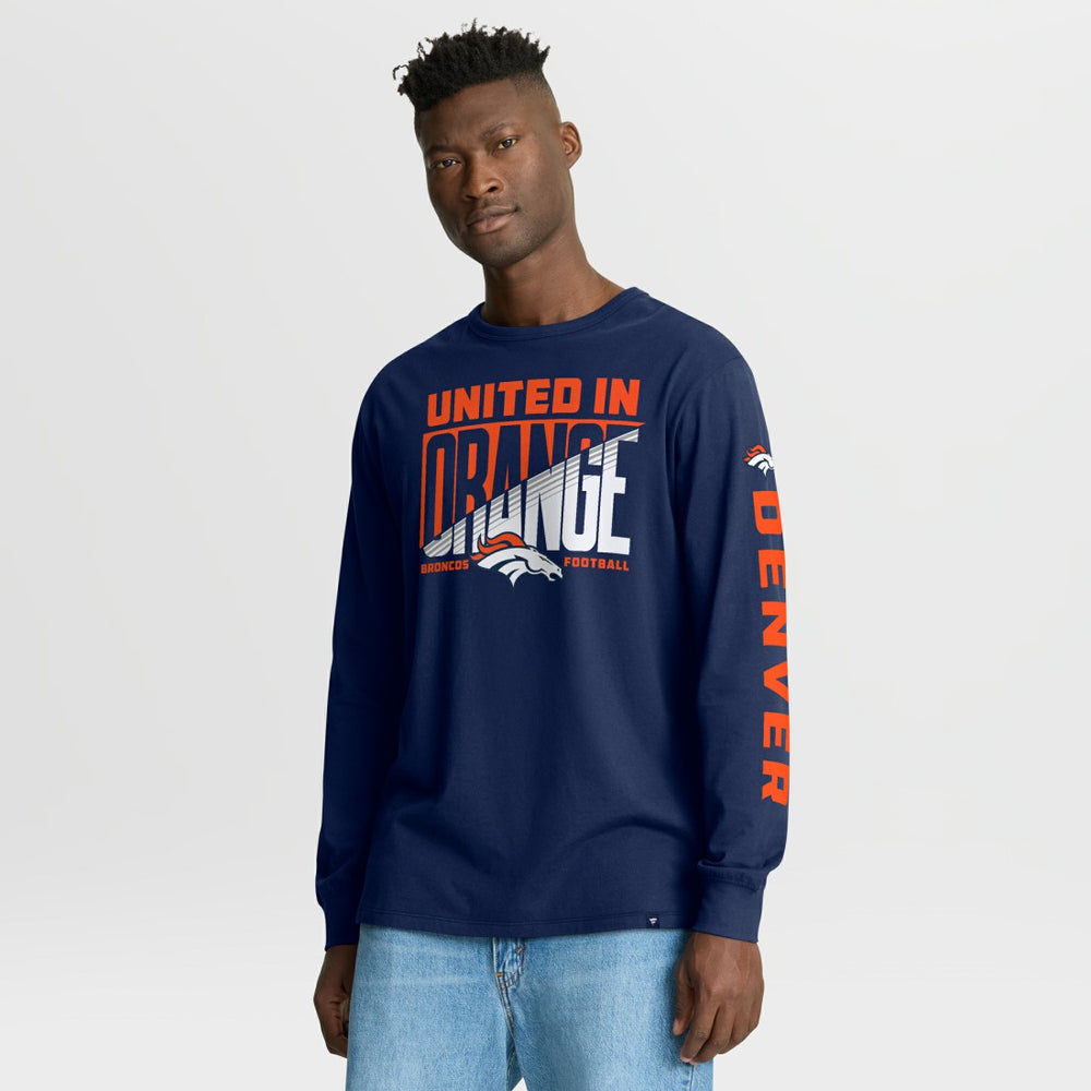 Denver Broncos Fanatics Hometown Sweep Legacy Long Sleeve T-Shirt