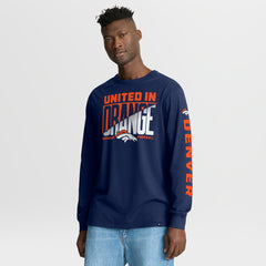 Denver Broncos Fanatics Hometown Sweep Legacy Long Sleeve T-Shirt