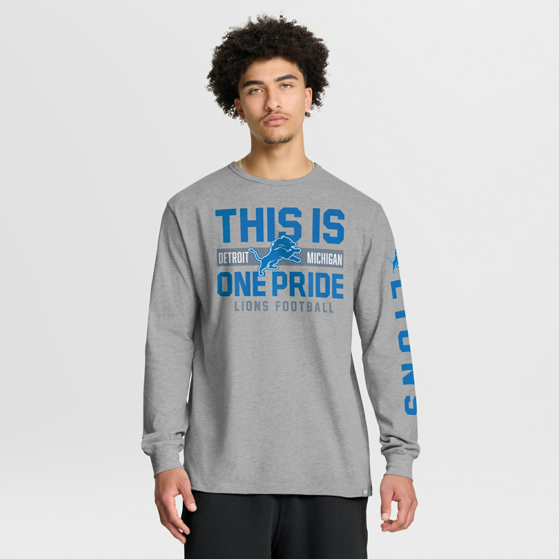 Detroit Lions Fanatics Hometown Sweep Legacy Long Sleeve T-Shirt