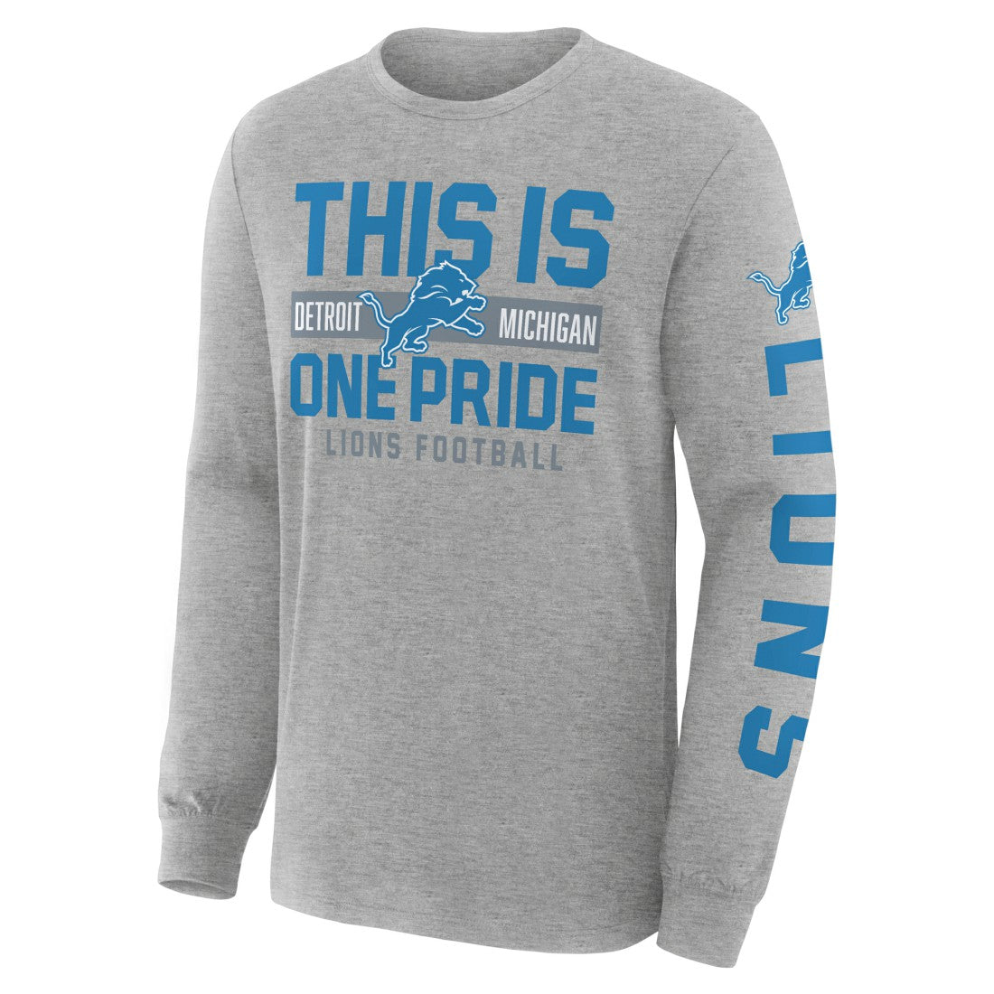 Detroit Lions Fanatics Hometown Sweep Legacy Long Sleeve T-Shirt