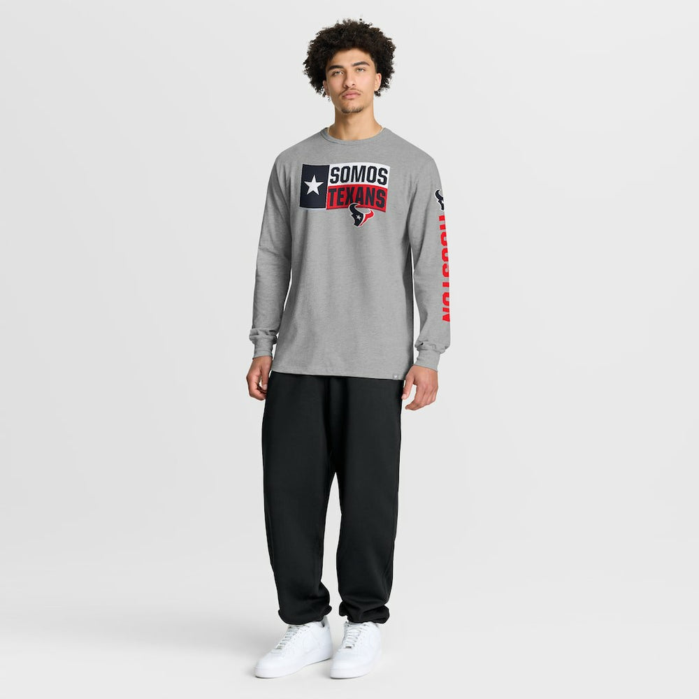 Houston Texans Fanatics Hometown Sweep Legacy Long Sleeve T-Shirt