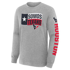 Houston Texans Fanatics Hometown Sweep Legacy Long Sleeve T-Shirt