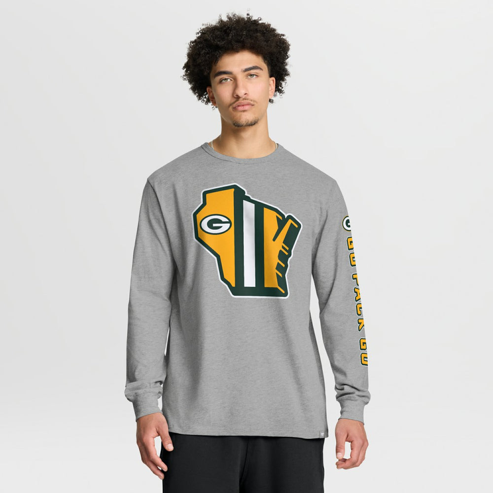 Green Bay Packers Fanatics Hometown Sweep Legacy Long Sleeve T-Shirt