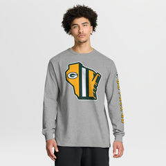 Green Bay Packers Fanatics Hometown Sweep Legacy Long Sleeve T-Shirt