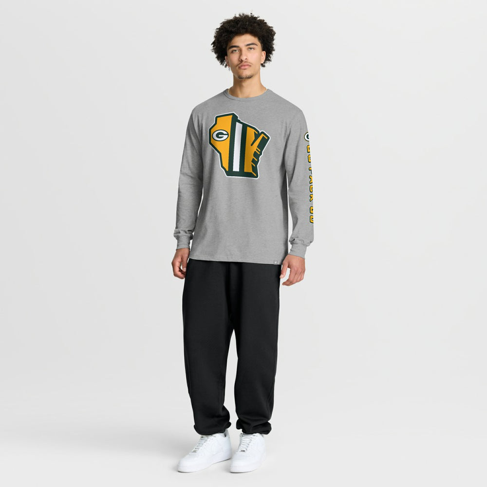 Green Bay Packers Fanatics Hometown Sweep Legacy Long Sleeve T-Shirt