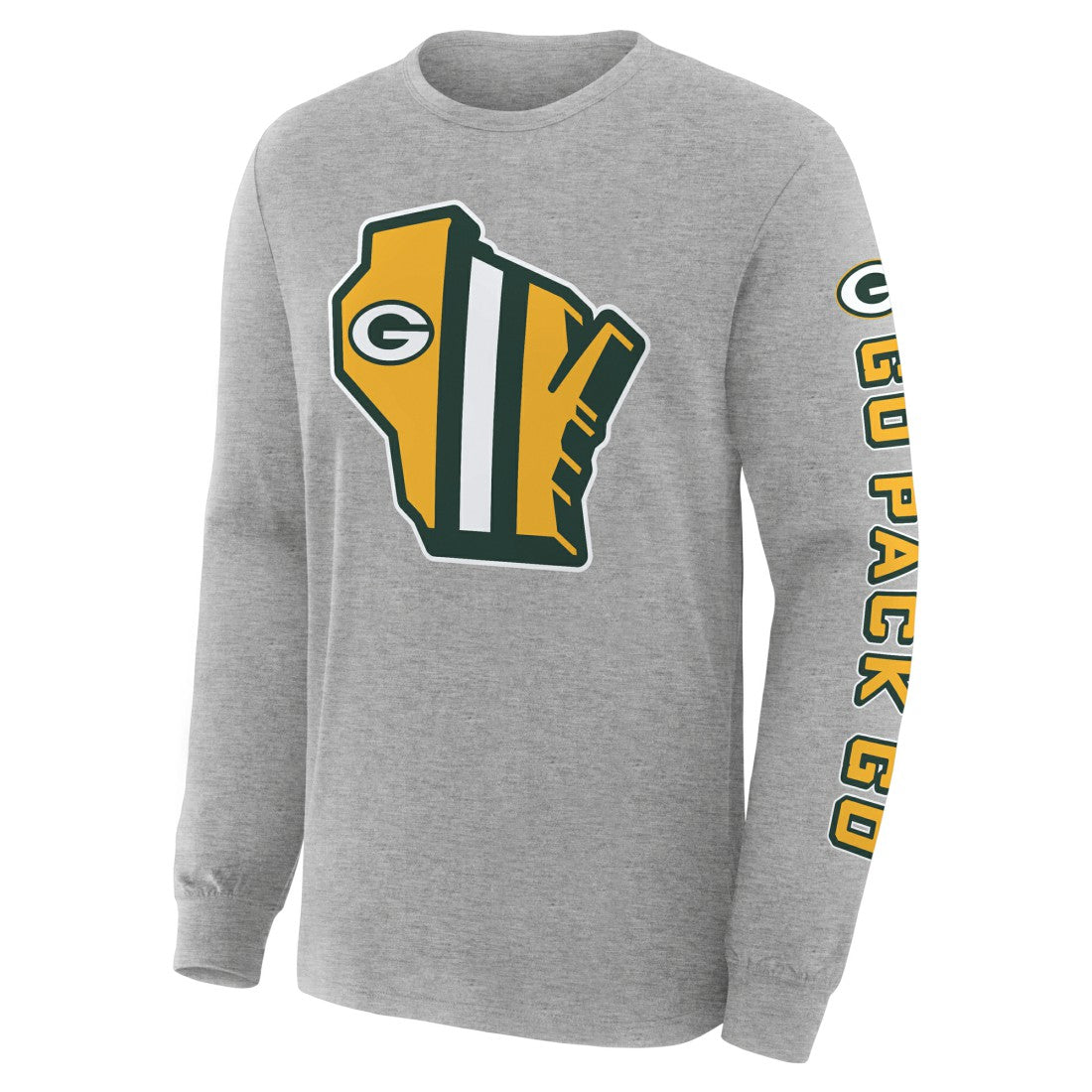 Green Bay Packers Fanatics Hometown Sweep Legacy Long Sleeve T-Shirt