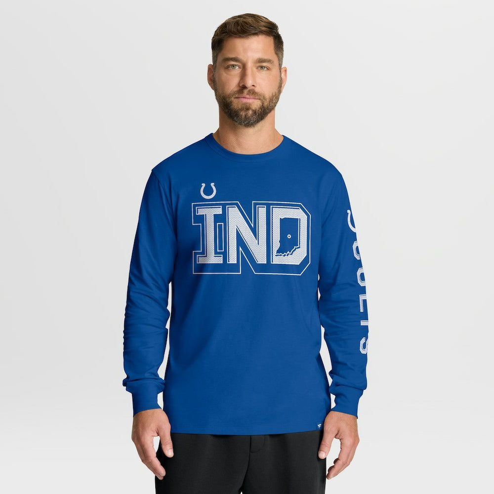 Indianapolis Colts Fanatics Hometown Sweep Legacy Long Sleeve T-Shirt