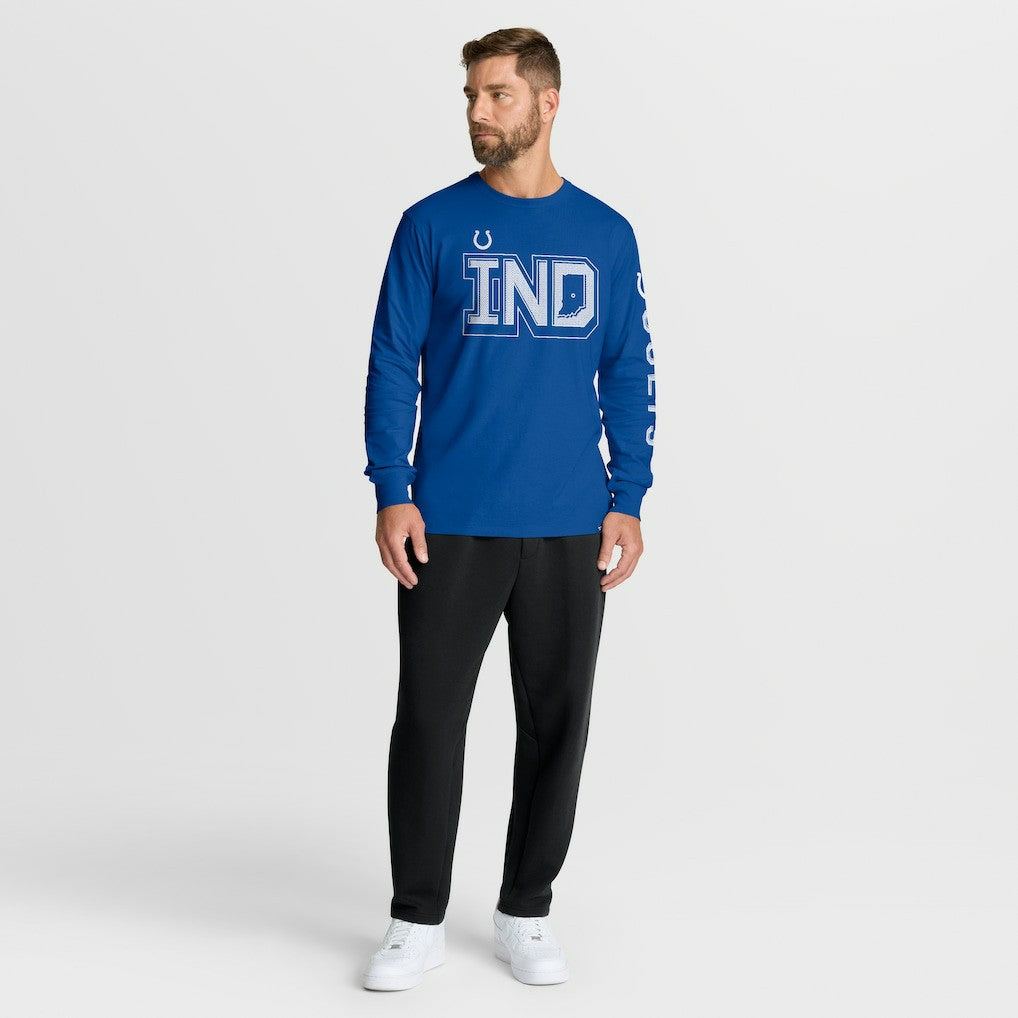 Indianapolis Colts Fanatics Hometown Sweep Legacy Long Sleeve T-Shirt