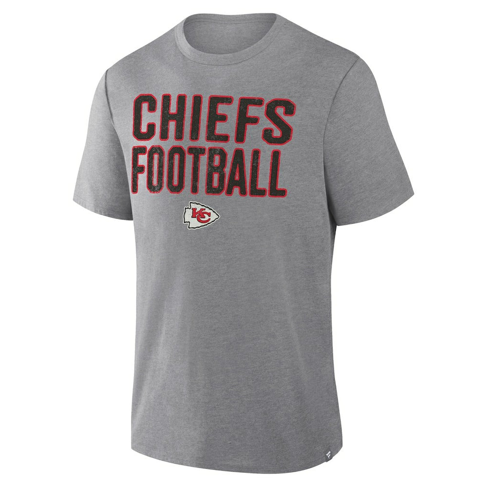 Kansas City Chiefs Fanatics First Down Tribute Tri-Blend T-Shirt