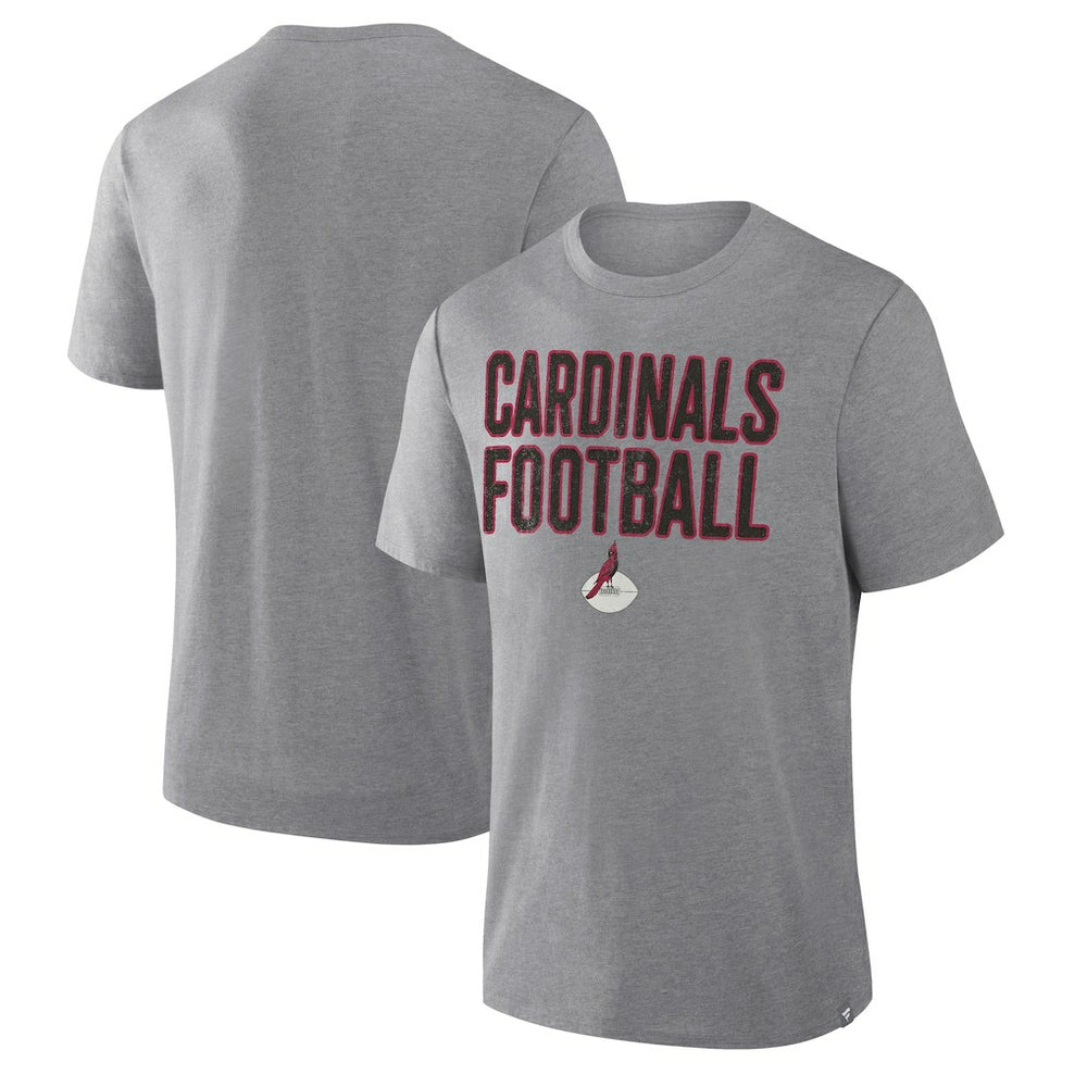 Arizona Cardinals Fanatics First Down Tribute Tri-Blend T-Shirt