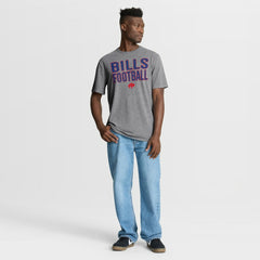 Buffalo Bills Fanatics First Down Tribute Tri-Blend T-Shirt