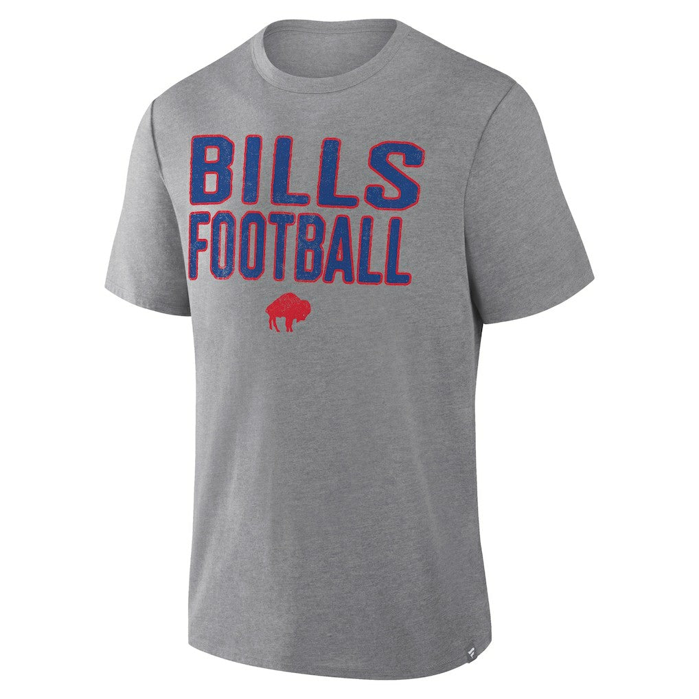Buffalo Bills Fanatics First Down Tribute Tri-Blend T-Shirt