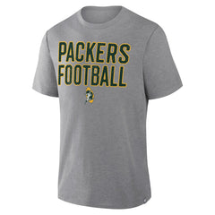 Green Bay Packers Fanatics First Down Tribute Tri-Blend T-Shirt