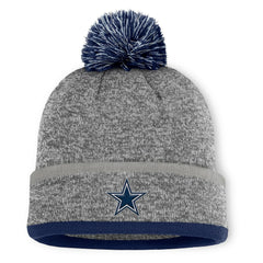 Dallas Cowboys Fanatics Motion Cuffed Knit Hat with Pom