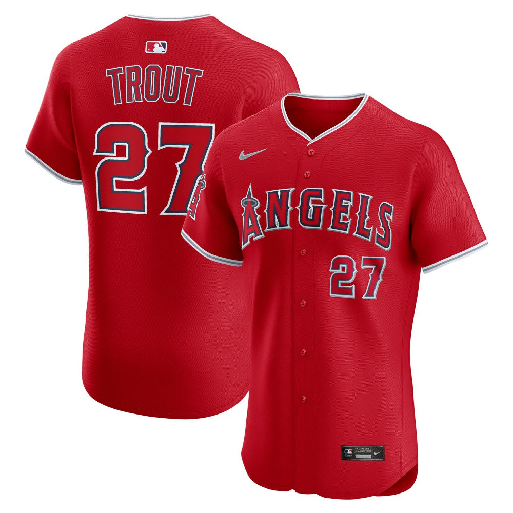 Mike Trout Los Angeles Angels Nike Alternate Elite Jersey | MLB Online