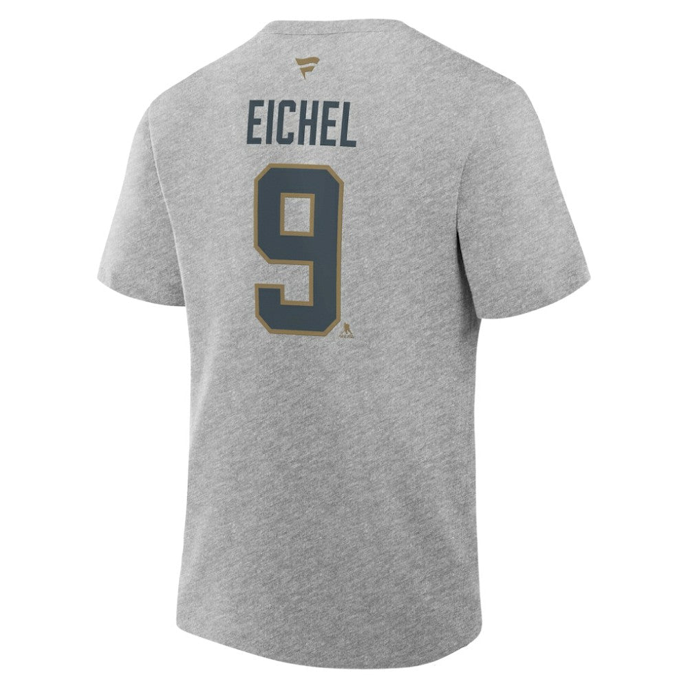 Jack Eichel Vegas Golden Knights Fanatics Authentic Stack Name & Number T-Shirt Discount