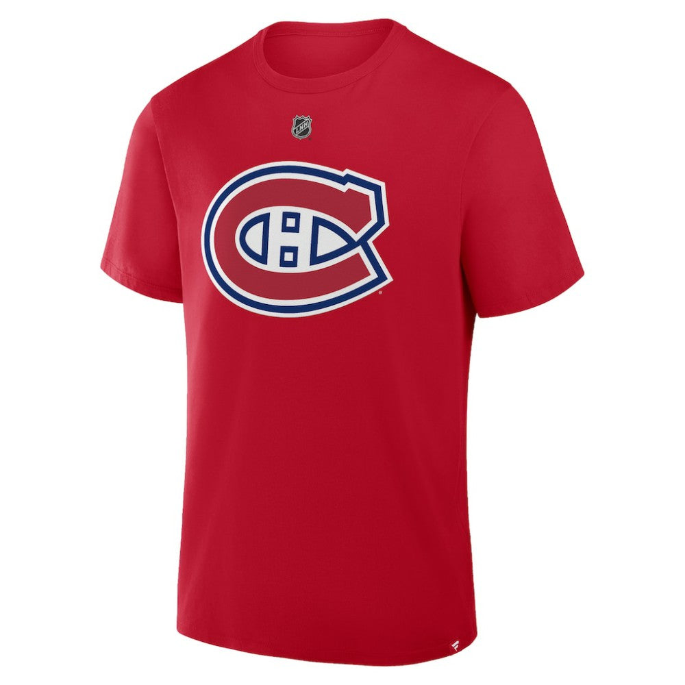 Cole Caufield Montreal Canadiens Fanatics Authentic Stack Name & Number T-Shirt Outlet