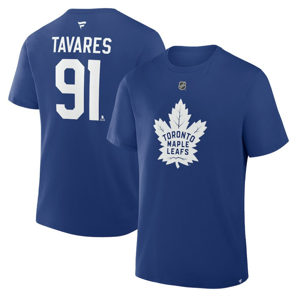 John Tavares Toronto Maple Leafs Fanatics Authentic Stack Name & Number T-Shirt Discount
