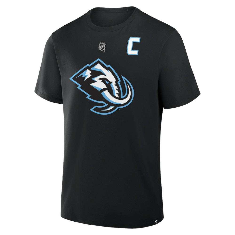 Clayton Keller Utah Mammoth Fanatics Authentic Stack Name & Number T-Shirt Discount