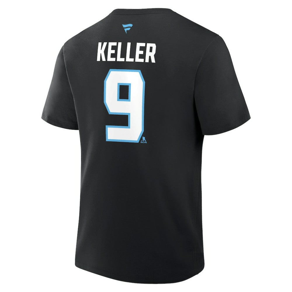 Clayton Keller Utah Mammoth Fanatics Authentic Stack Name & Number T-Shirt Discount
