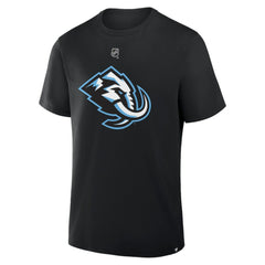Logan Cooley Utah Mammoth Fanatics Authentic Stack Name & Number T-Shirt Online