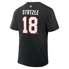 Tim Stutzle Ottawa Senators Fanatics Authentic Stack Name & Number T-Shirt Online