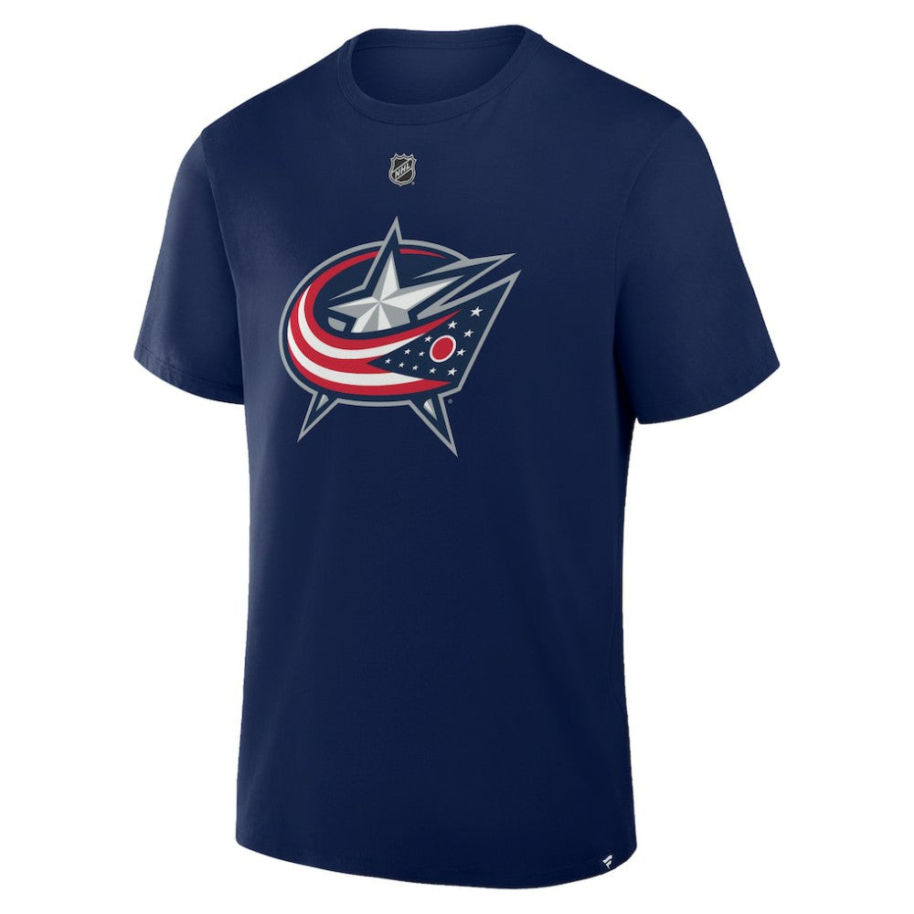 Adam Fantilli Columbus Blue Jackets Fanatics Authentic Stack Name & Number T-Shirt Sale