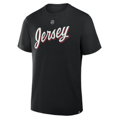 Jacob Markstrom New Jersey Devils Fanatics Authentic Stack Name & Number T-Shirt Discount